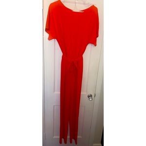 Women's Red Jumpsuit - NWOTS
